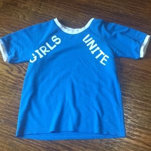 A blue Shirt for girls size 10/12